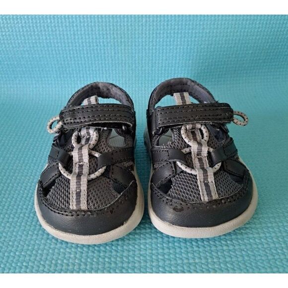 Columbia Techsun Wave Sports Sandals Toddler Baby Size 4 Gray - Picture 2 of 9